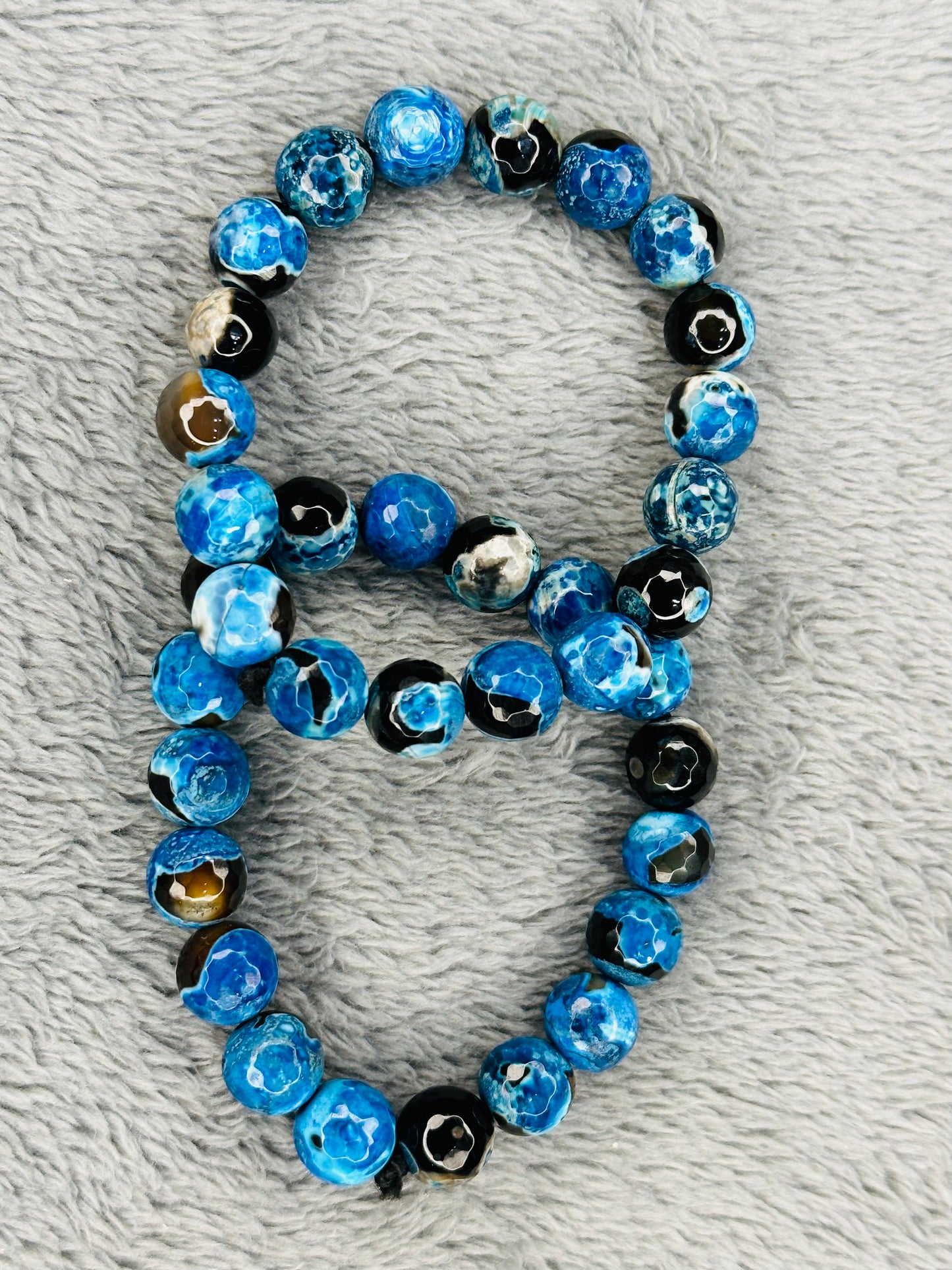 Blue Luxury Natural Stone Handbeads