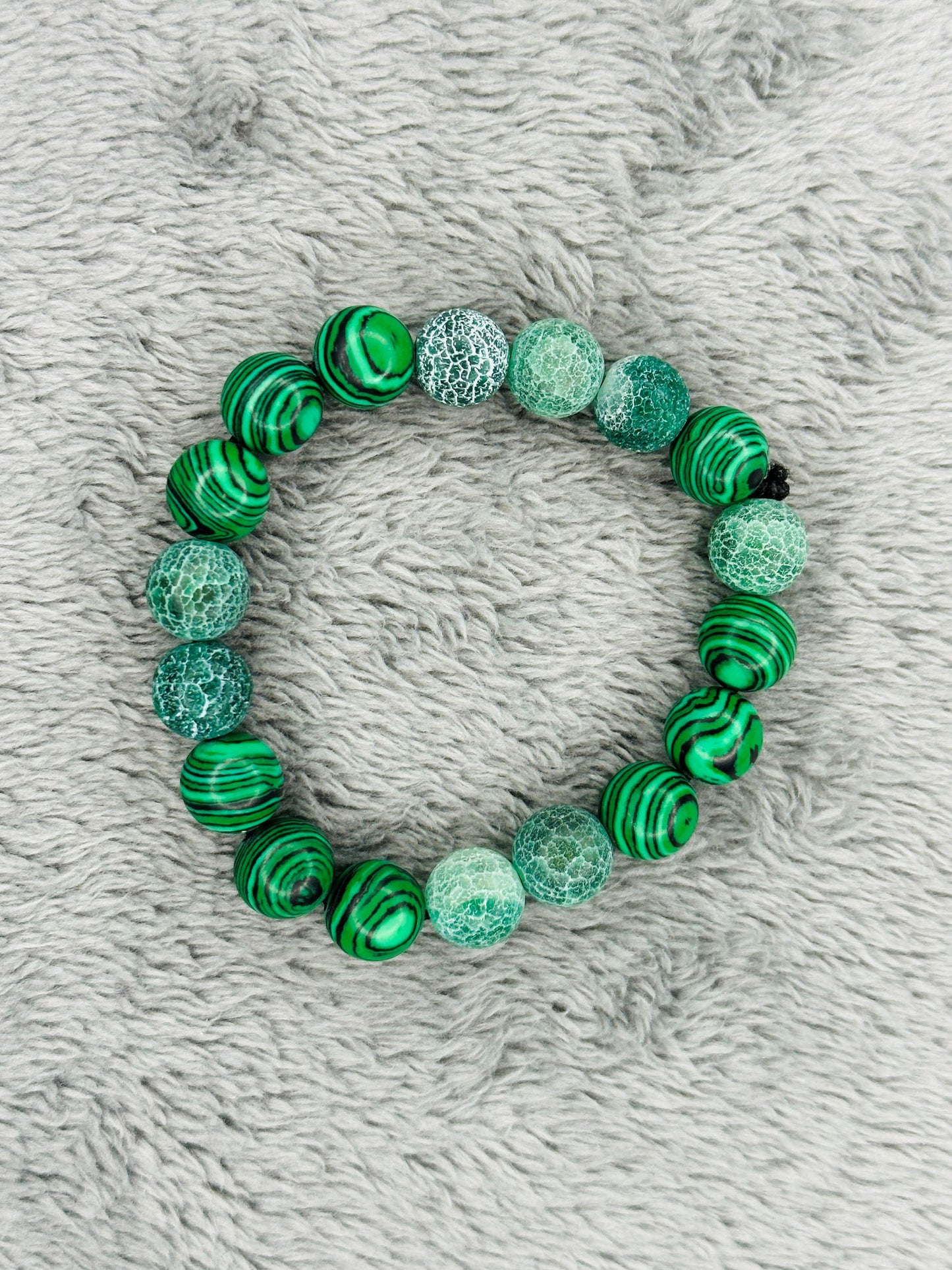Green Luxury Natural Stone Handbeads