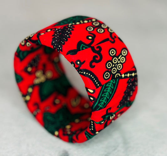 Sinmi Ankara Bangles (Red)