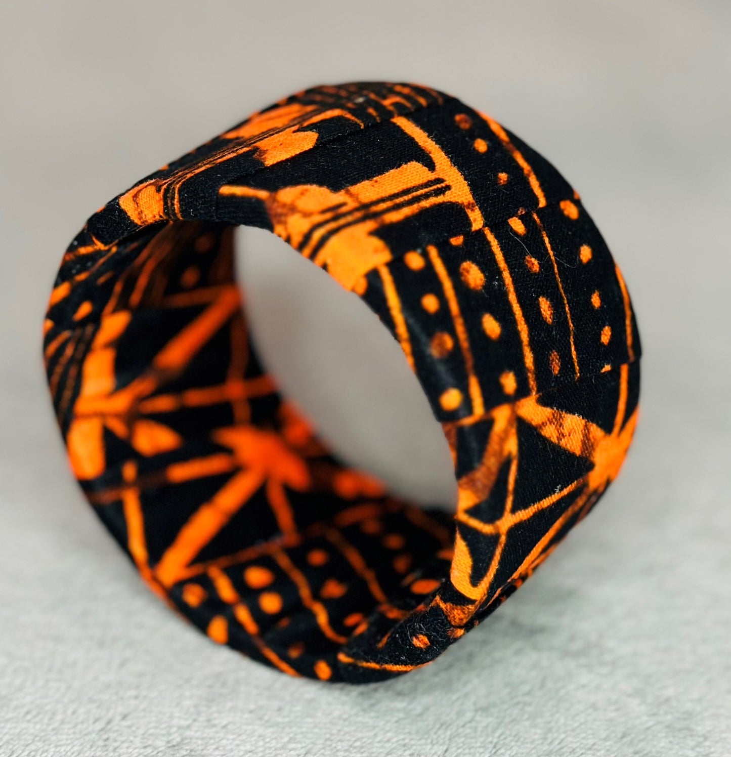 Sinmi Ankara Bangles (Orange)