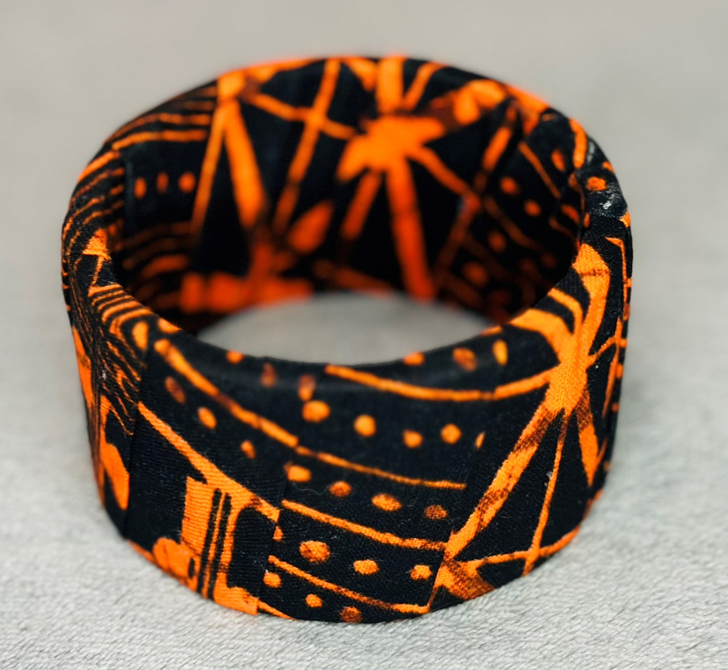 Sinmi Ankara Bangles (Orange)