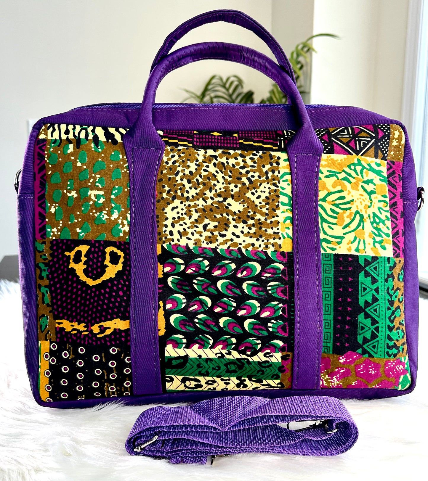 Ankara Laptop Bag