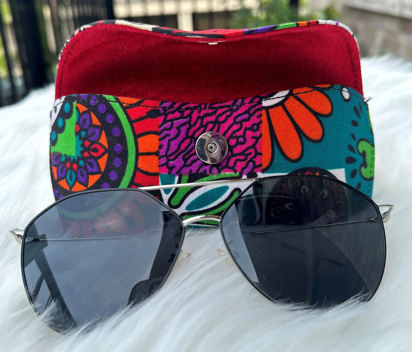 Ankara Glasses Case (Multi-coloured)