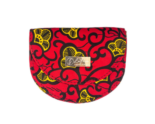 RED QUARTER MOON ANKARA HANDBAG